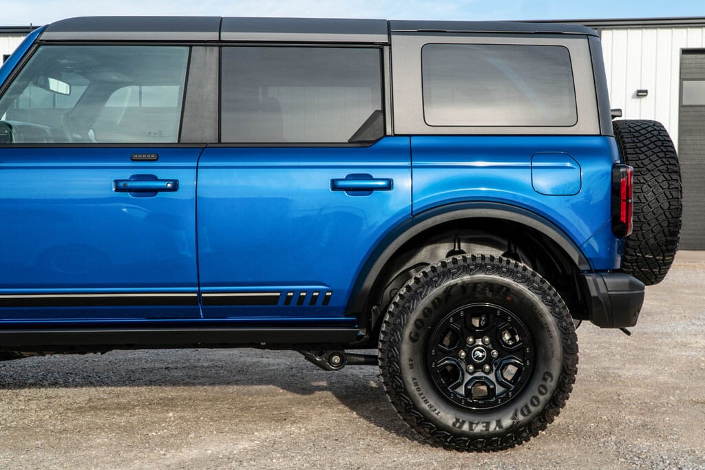 2021 Ford Bronco Advanced 4x4 First Edition Lightning Blue Metallic 4 Door for sale